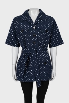 Vintage polka dot shirt