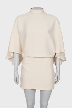 Silk mini dress