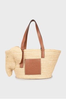 Elephant Basket bag