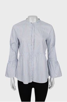 Pinstripe blouse