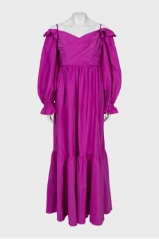 Off the shoulder dress with tag