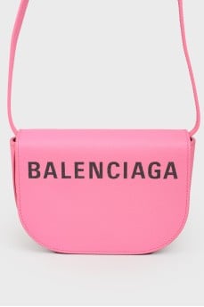 Pink bag Cross body with tag