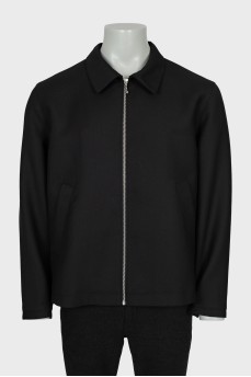 Men's straight cut jacket with tag