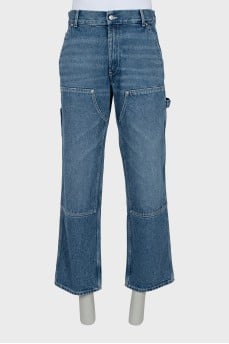 Straight jeans blue with tag