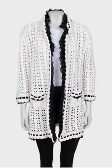 Vintage knitted cardigan