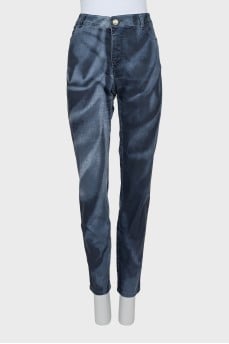 Skinny mid rise jeans
