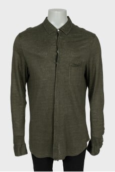 Men's green shirt