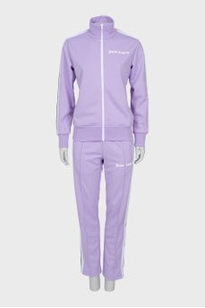Purple tracksuit with tag