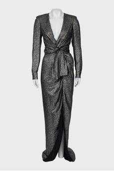 Fitted maxi dress