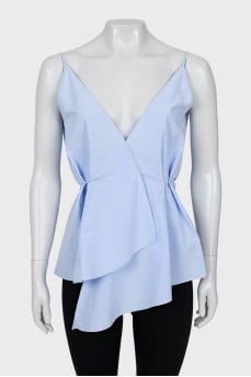 Blue tank top