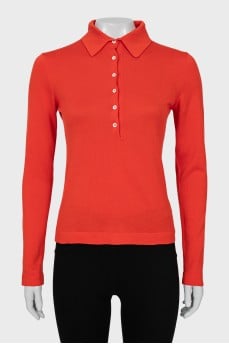 Orange jumper with buttons