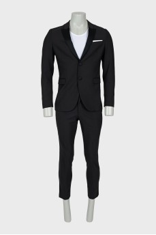 Men's black tuxedo