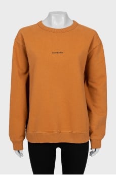 Orange sweatshirt