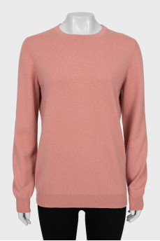 Pink cashmere jumper