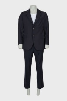 Muscovy blue wool suit