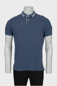 Men's polo shirt with buttons