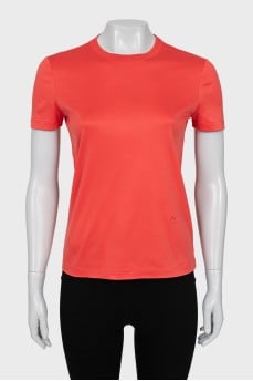 Plain straight cut T-shirt