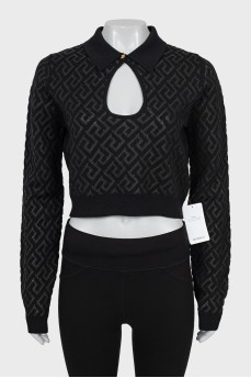 La Greca top with tag