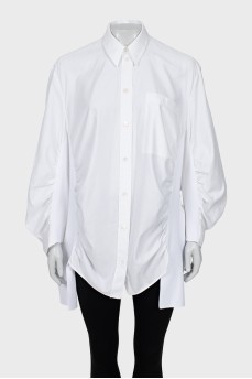 Shirt with patch pocket