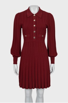 Long sleeve button dress