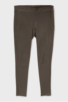 Leggings with side closure