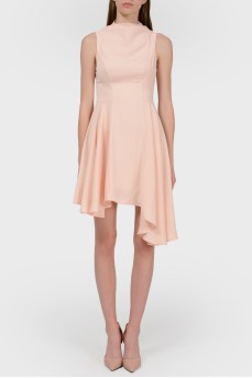 High -cut dress and asymmetric bottom