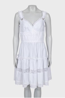 Lace sundress with tag