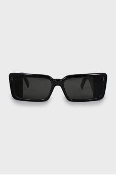 Rectangular frame sunglasses