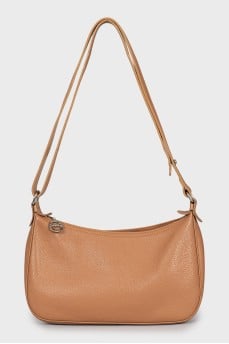 Brown shoulder bag