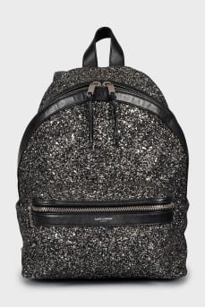 City shiny backpack