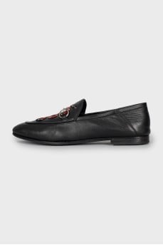 Men's loafers with signature embroidery