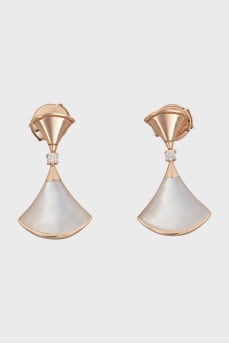 Divas' Dream gold earrings