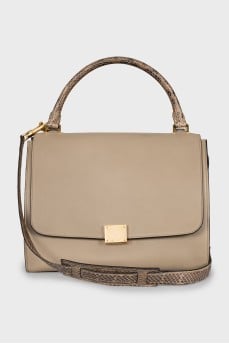 Trapeze Leather Bag