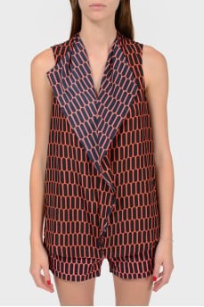 Sleepwood orange tunic