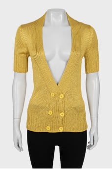 Tapered cardigan