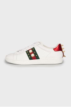 Ace leather sneakers