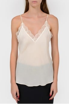 Translucent top on straps