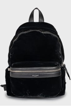 Textile backpack City