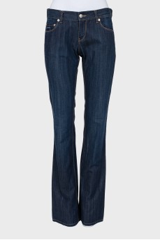 Джинси regular fit синього кольору