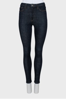 Dark blue skinny jeans