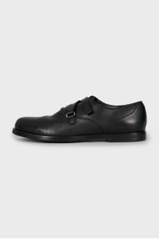 Men's Leather Shoes with Velcro