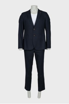 Men's straight cut suit