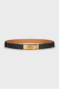 Kelly 18 Leather Belt with Twist Buckle