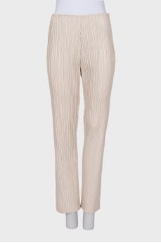 Emae Faux Leather Trousers