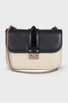 Сумка Rockstud Glam Lock из кожи