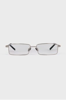 Silver frame, rectangular shape