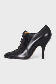 Vintage Lace Up Ankle Boots