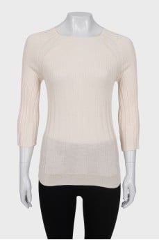 Slim fit button down jumper