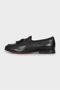 Men's leather loafers