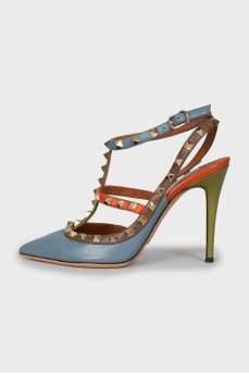 Шкіряні слінгбеки Rockstud